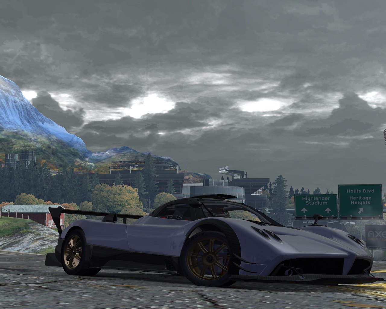 Need For Speed Most Wanted Pagani Zonda R (NFS: Shift)