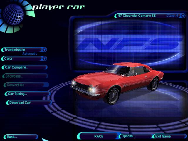 Need For Speed High Stakes Chevrolet Camaro SS (1967)