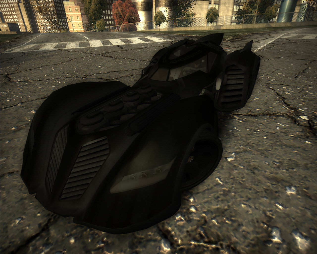 Need For Speed Most Wanted Fantasy Batmobile (Batman: Arkham Asylum)