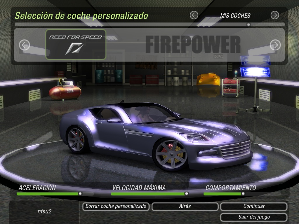 Need For Speed Underground 2 Chrysler Firepower