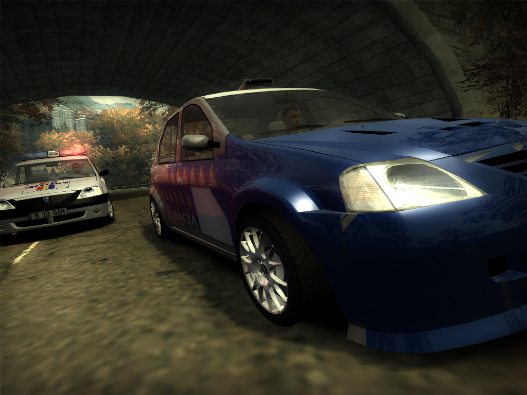 Need For Speed Most Wanted Renault Logan Police