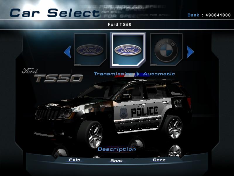 Need For Speed Hot Pursuit 2 Jeep Grand Cherokee SRT8