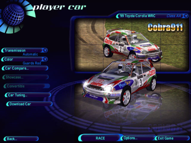 Need For Speed High Stakes Toyota Corolla Rally WRC (1999)