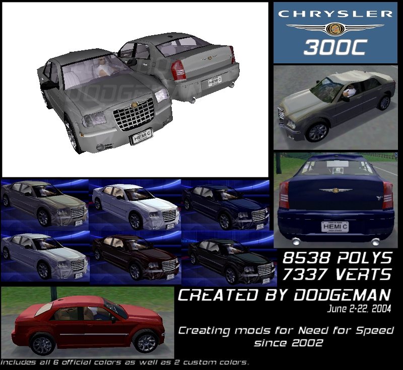 Need For Speed High Stakes Chrysler HEMI 300C (2005)