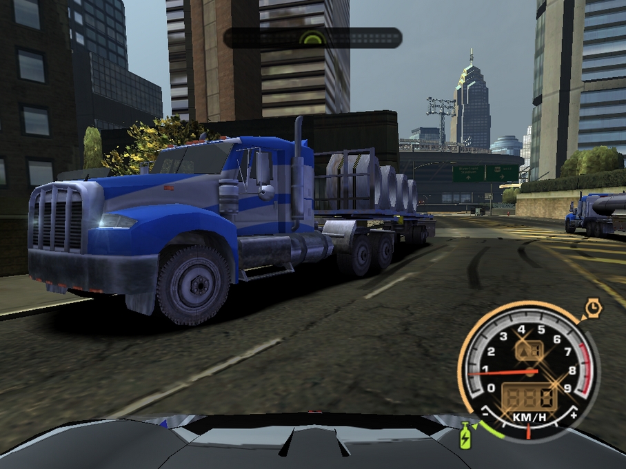 Need For Speed Most Wanted Traffic Cement Trailer for Semi