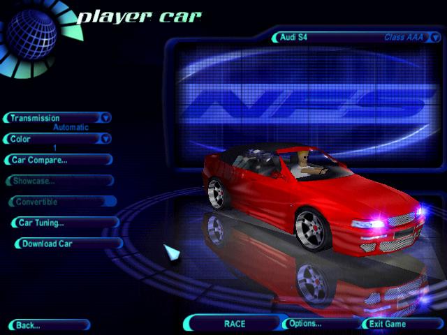 Need For Speed High Stakes Audi S4 Cabrio 1991
