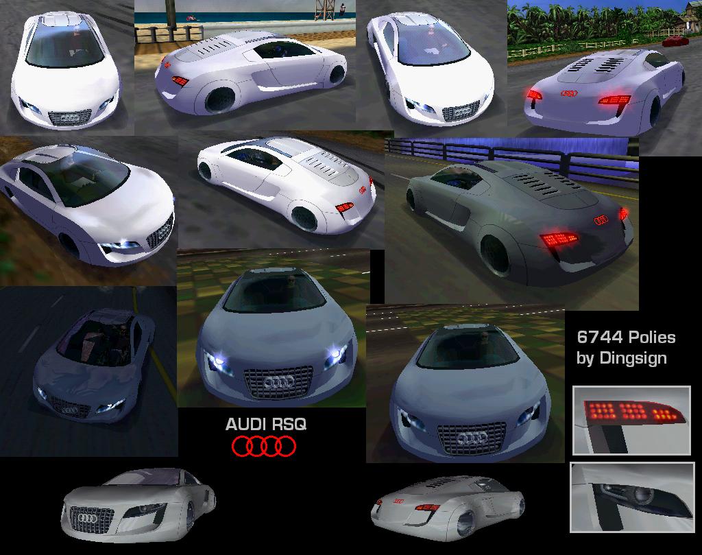 Need For Speed High Stakes Audi RSQ Concept