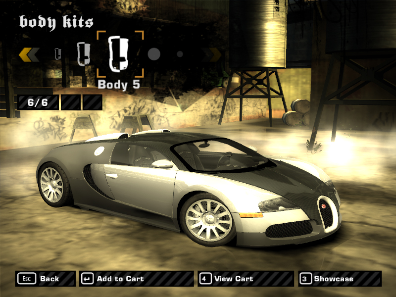 Need For Speed Most Wanted Bugatti EB 16.4 Veyron 2006