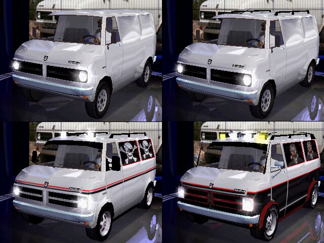 Need For Speed High Stakes Vauxhall Bedford CF Van