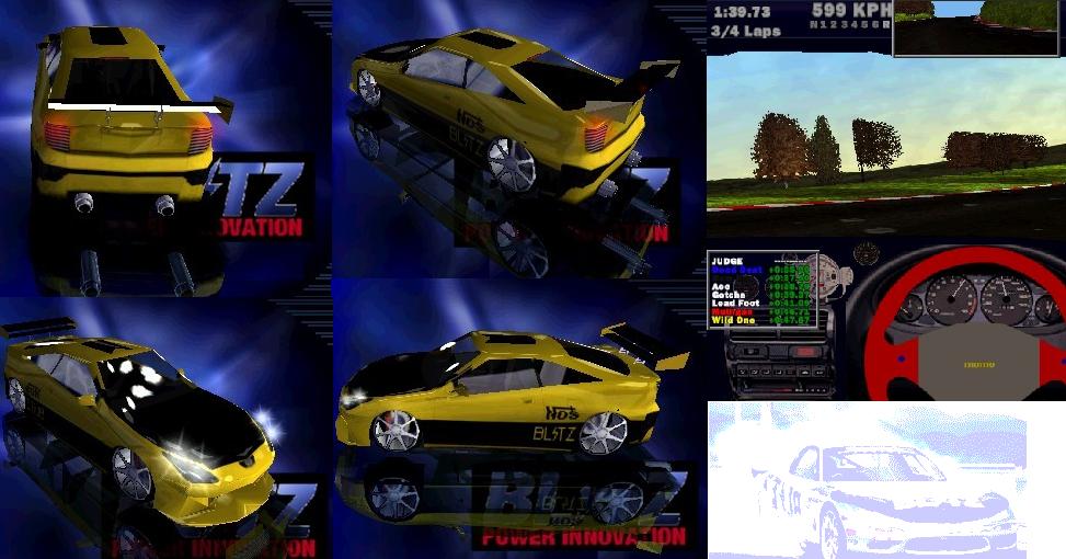 Need For Speed Hot Pursuit Toyota BLITZ Celica 01' Version 2