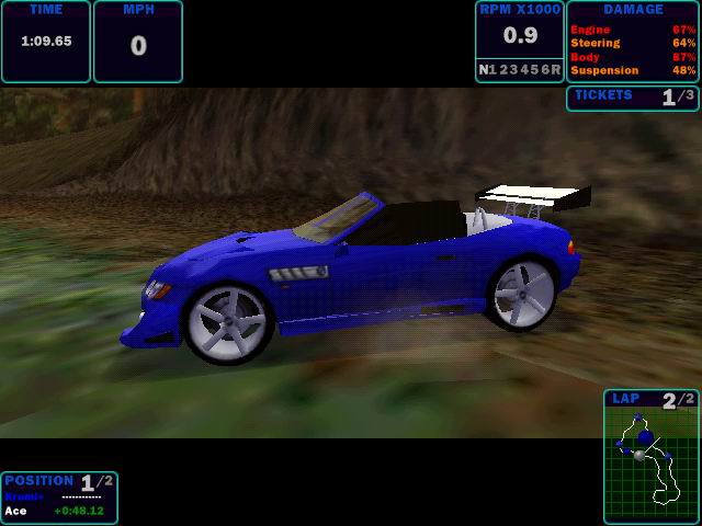 Need For Speed High Stakes BMW Z3 GT-X
