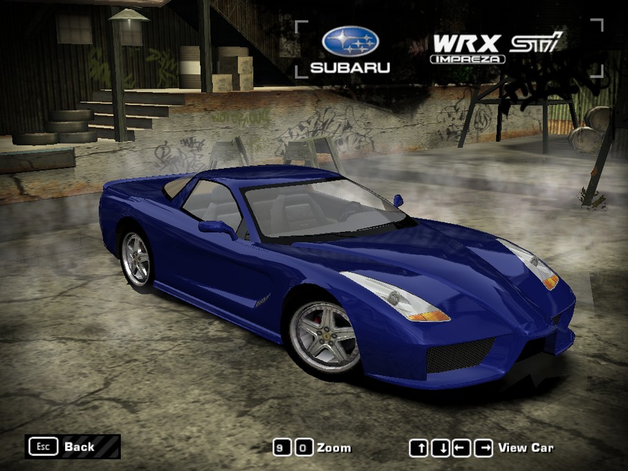 Need For Speed Most Wanted Fantasy Bornbad GT90 (2006)