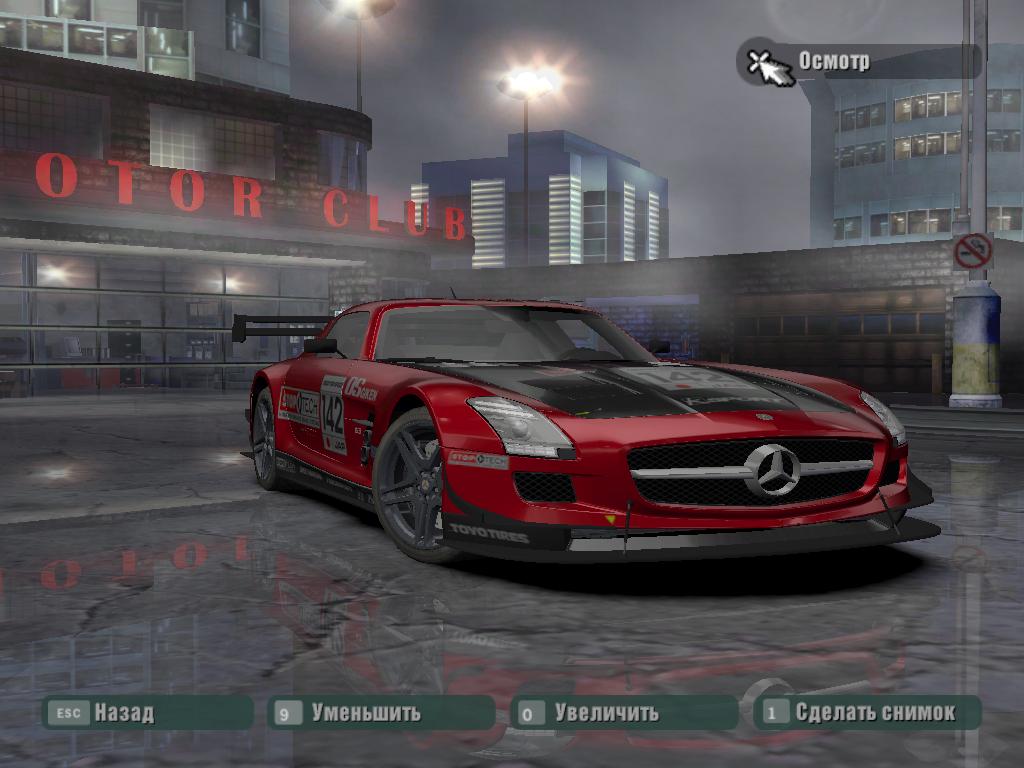 Need For Speed Carbon Mercedes Benz SLS AMG