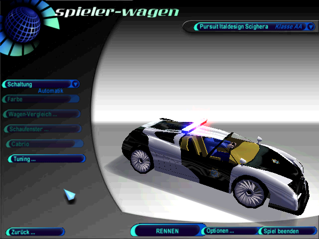 Need For Speed High Stakes Italdesign Scighera Pursuit