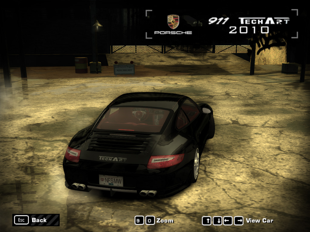 Need For Speed Most Wanted Porsche 911 TECHART 2010