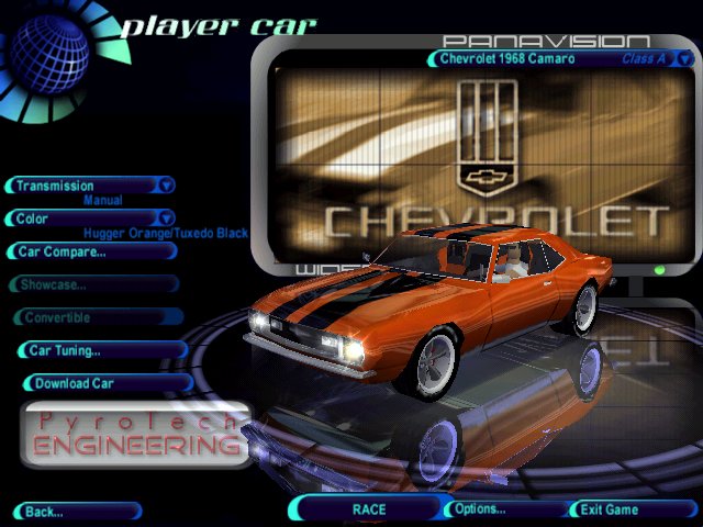 Need For Speed High Stakes Chevrolet Camaro V.2 (1968)