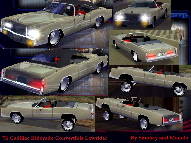Need For Speed High Stakes Cadillac Eldorado Convertible Lowrider (1976)
