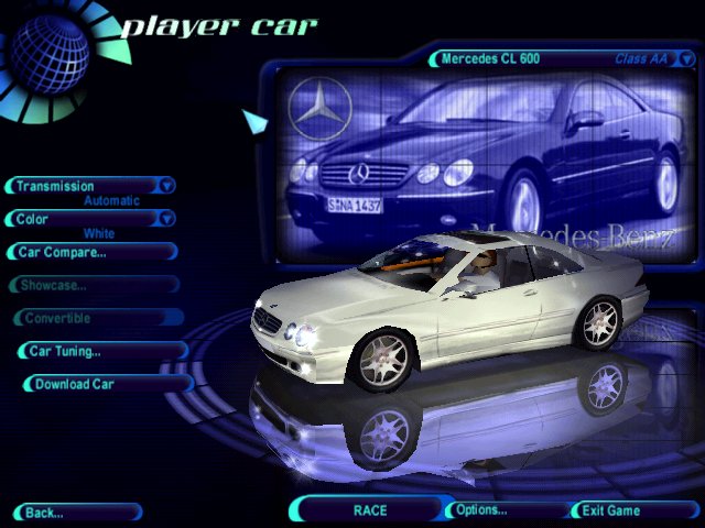Need For Speed High Stakes Mercedes Benz CL 600