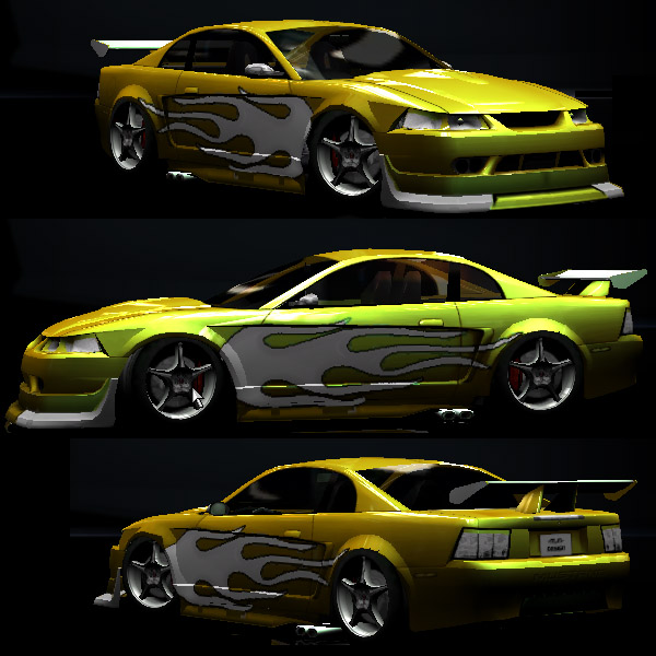 Need For Speed Hot Pursuit 2 Ford CobraR Californian look  V2.0 (modified mesh)
