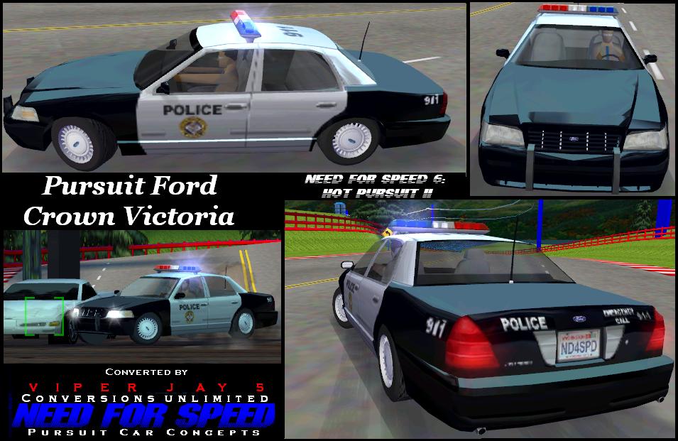 Need For Speed Hot Pursuit Ford Pursuit Crown Victoria (NFS 6)