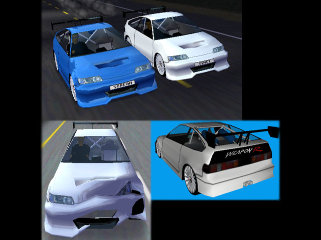 Need For Speed High Stakes Honda CRX Weapon-R