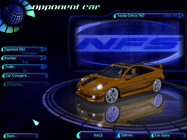 Need For Speed High Stakes Toyota Celica TRD
