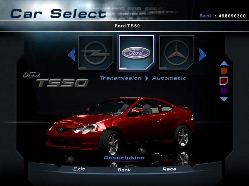 Need For Speed Hot Pursuit 2 Acura RSX Type-S (2002)