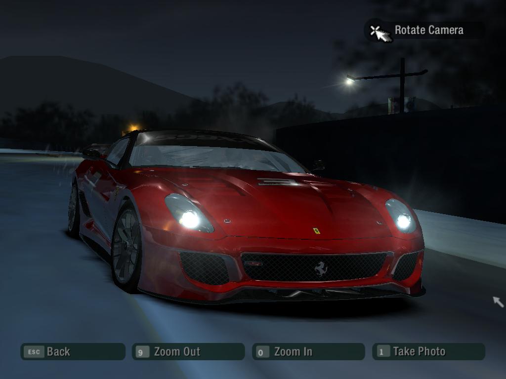 Need For Speed Carbon Ferrari 599XX v1.1