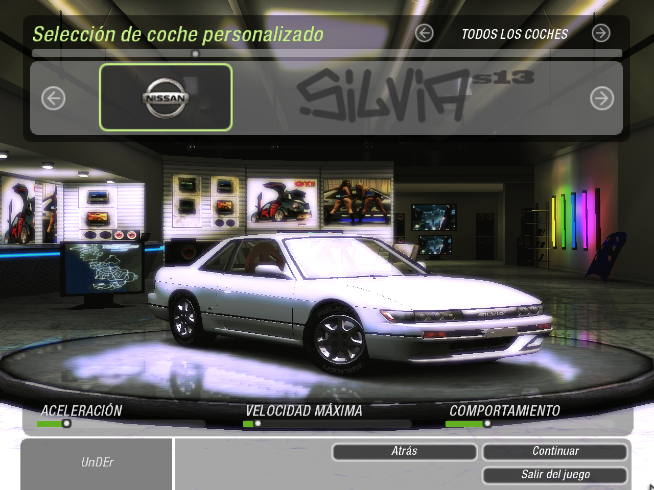 Need For Speed Underground 2 Nissan Silvia s13