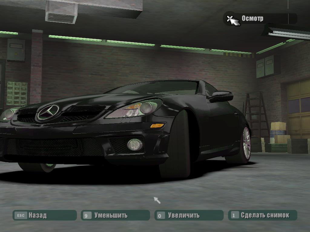 Need For Speed Carbon Mercedes Benz SLK55 AMG