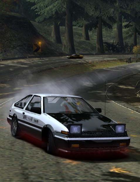 Need For Speed Most Wanted Toyota Corolla GTS (With Neon)