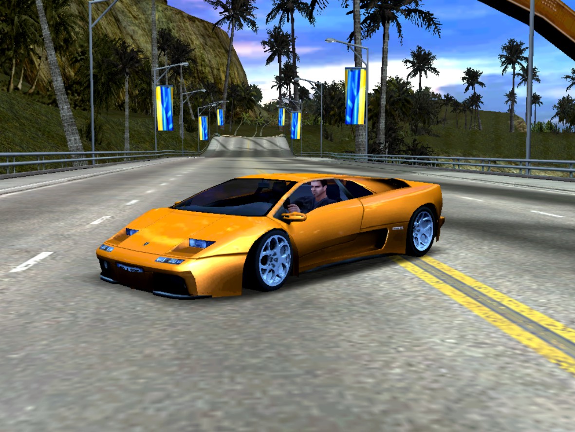 Need For Speed Hot Pursuit 2 Lamborghini Diablo GT