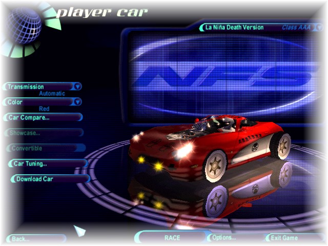 Need For Speed High Stakes Fantasy La NiÃ±a Death Version