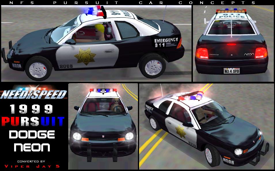 Need For Speed Hot Pursuit Dodge Pursuit Neon (1999 - NFS 7)