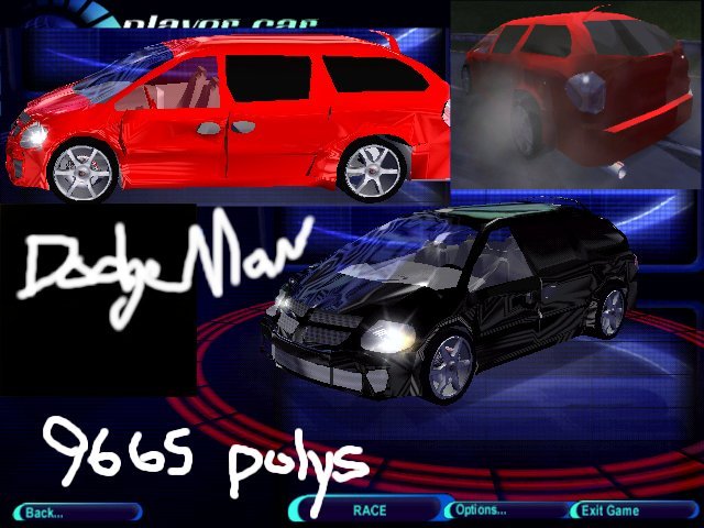 Need For Speed High Stakes Dodge Grand Caravan (beta upgrade 2)