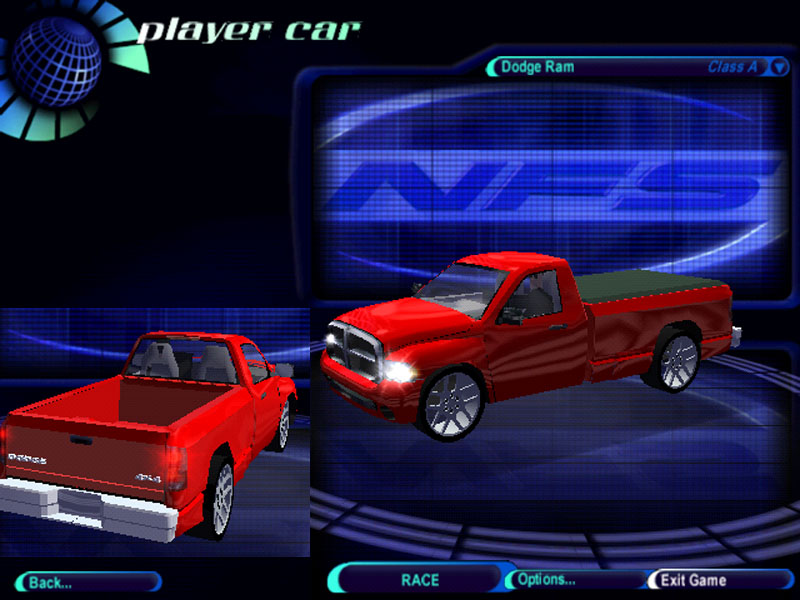 Need For Speed High Stakes Dodge Ram