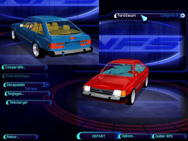 Need For Speed High Stakes Ford Escort