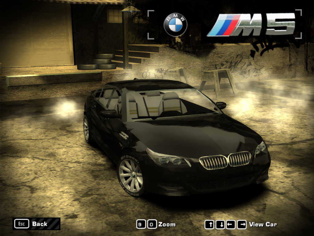 Need For Speed Most Wanted BMW M5 E60