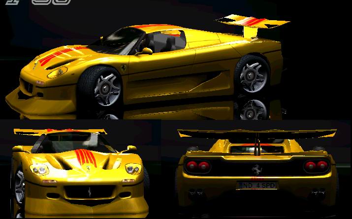 Need For Speed Hot Pursuit 2 Ferrari F50GT Le mans