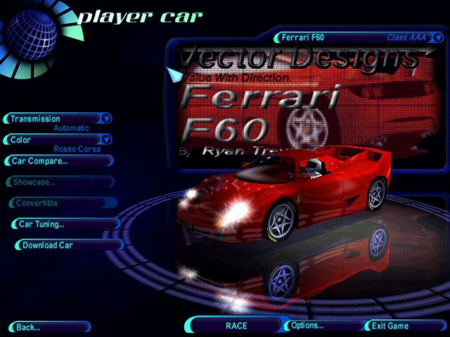 Need For Speed High Stakes Ferrari F60