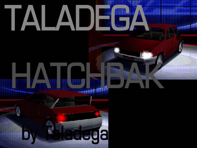 Need For Speed High Stakes Fantasy Taladega Hatchbak