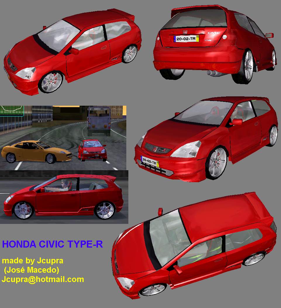 Need For Speed High Stakes Honda Civic Type-R