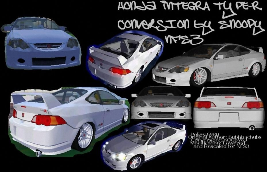 Need For Speed Hot Pursuit Honda Integra Type-R