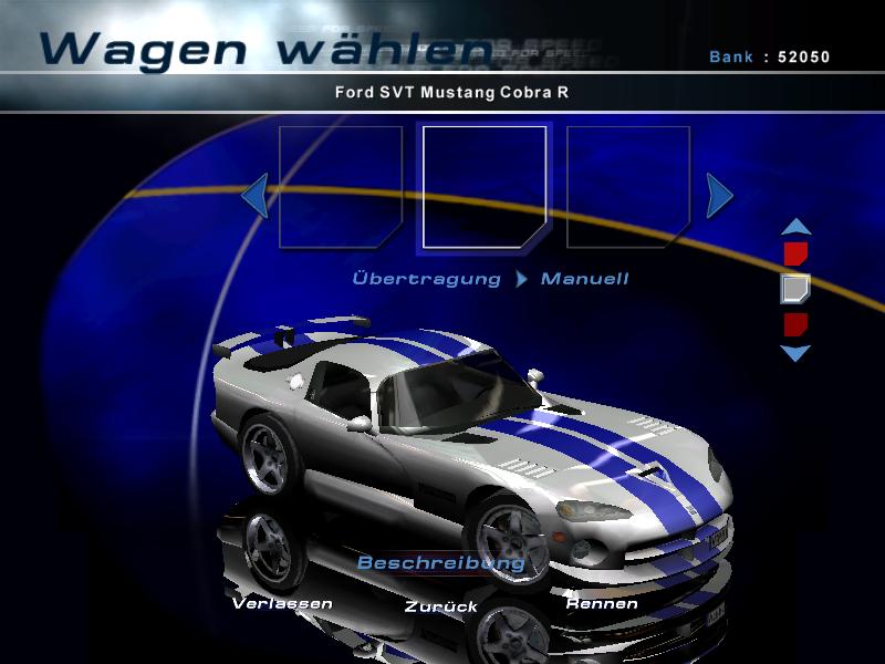 Need For Speed Hot Pursuit 2 Dodge Viper GT2 (1998)