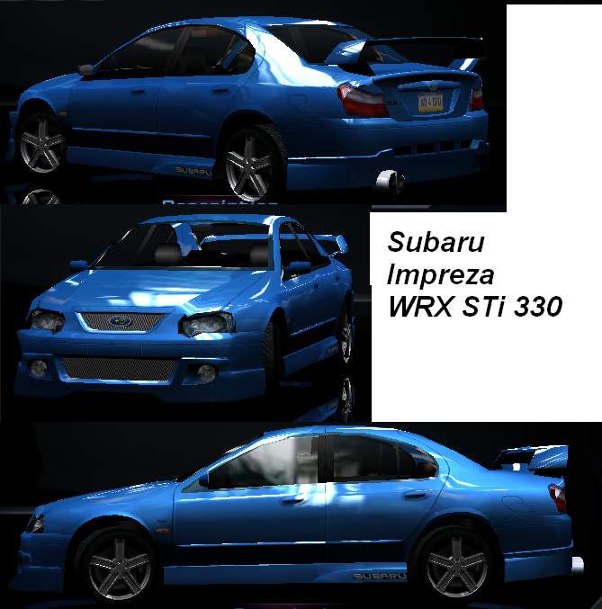 Need For Speed Hot Pursuit 2 Subaru Impreza WRX STi 330