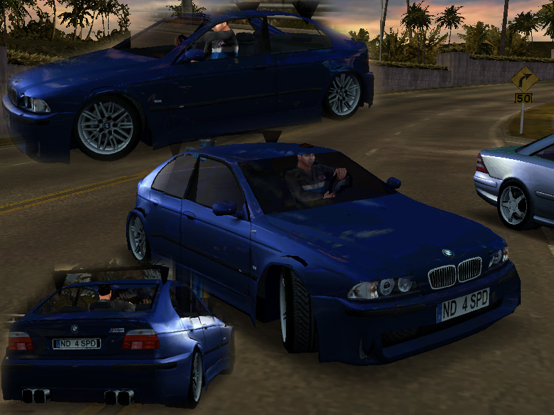 Need For Speed Hot Pursuit 2 BMW M5 JB Tuning GT-R Compact Turbo