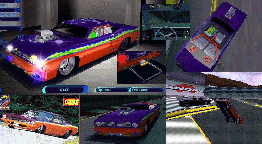 Need For Speed High Stakes Plymouth Jeg's 1970 Cuda Pro Street