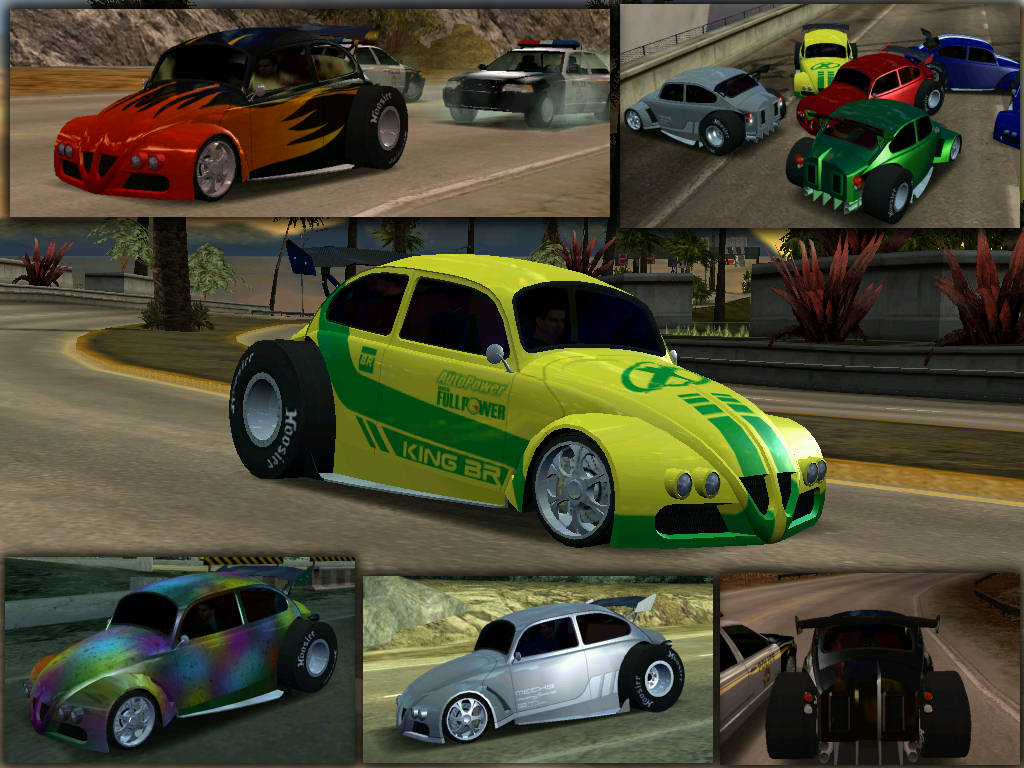 Need For Speed Hot Pursuit 2 Volkswagen KING BR  (Drag Tuned Old Bug)