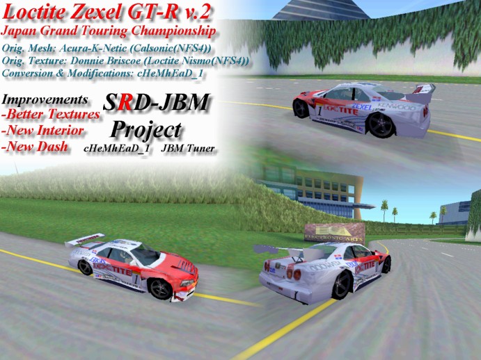 Need For Speed Hot Pursuit Nissan Skyline GT-R JGTC (Loctite Zexel GT-R v.2)