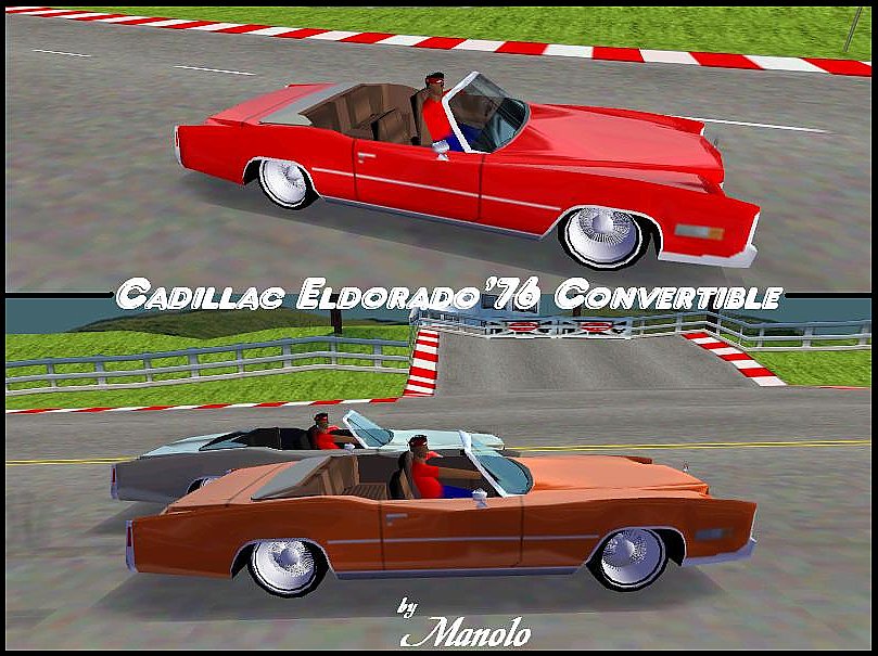 Need For Speed Hot Pursuit Cadillac El Dorado Lowrider Convertible (1976)